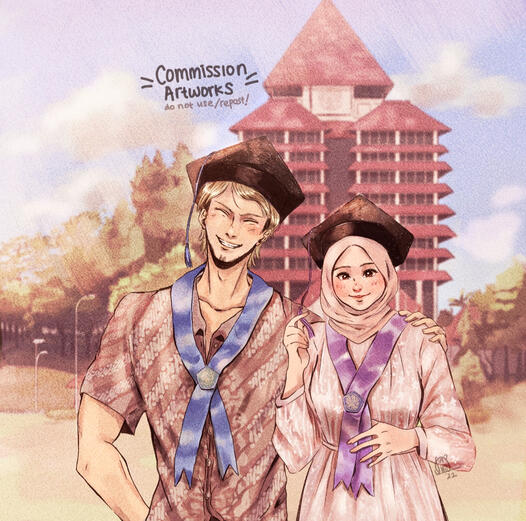 Commission for @kaishinlatte on twt 2022