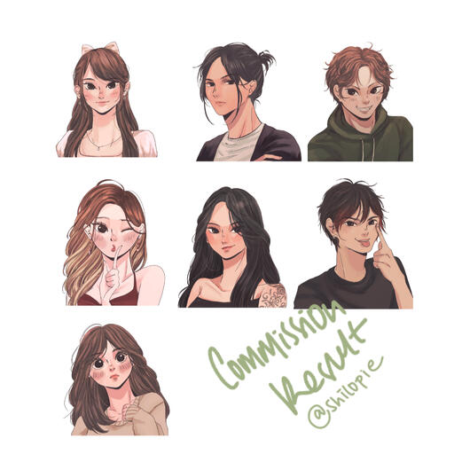 Commission for @kitkatlovs on ig 2023