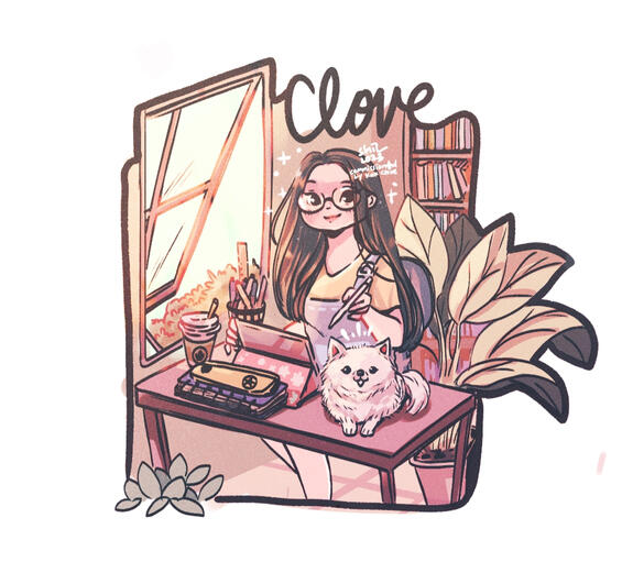 Commission for @clove.illustration on ig 2023